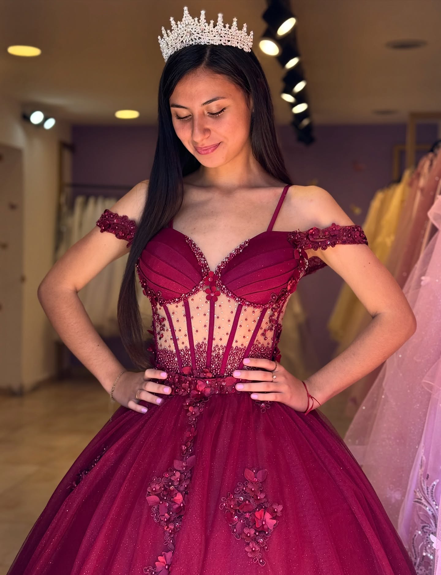 Vestido Lucite Princesso